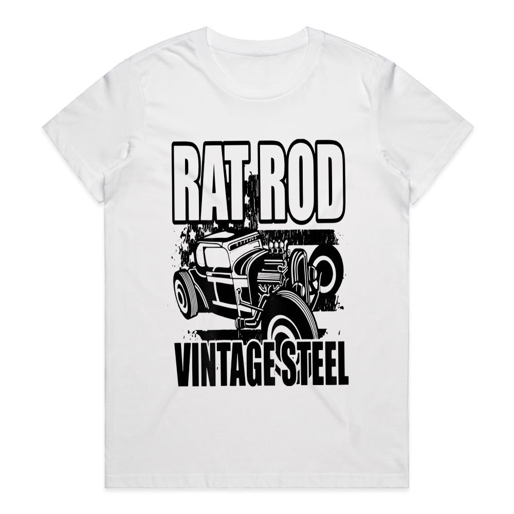 Rat Rod Vintage Steel T-Shirt – Classic Hot Rod Apparel