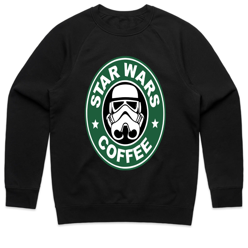 Star Wars Coffee T-Shirt – Stormtrooper Inspired Graphic Tee for Coffee Lovers