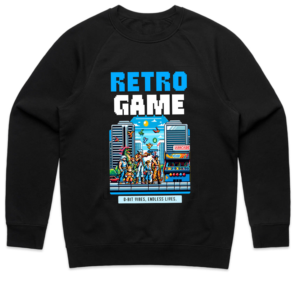 "Retro Game – 8-Bit Arcade Nostalgia Gaming T-Shirt"