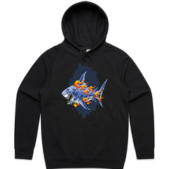 Flaming Shark Shirt