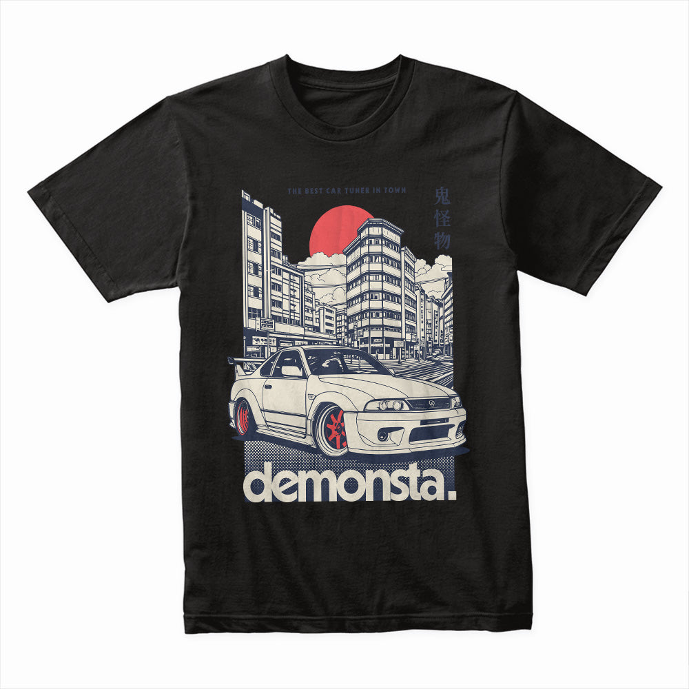 Demonsta JDM T-Shirt – Japanese Skyline Tuner Car Street Racing Tee