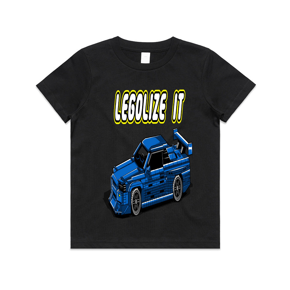 LEGOlize It" – Retro Brick Racer T-Shirt for Car & Toy Enthusiasts