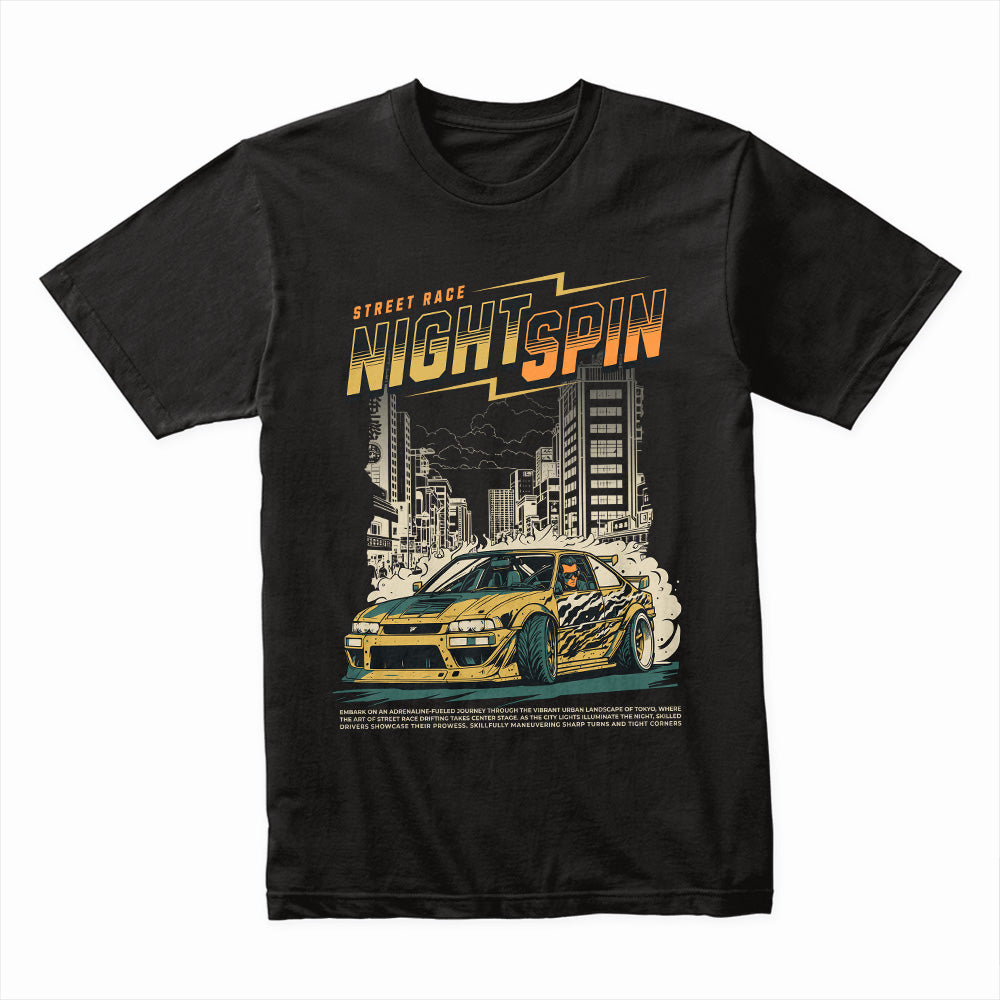 NightSpin – Street Race Drift Legends T-Shirt