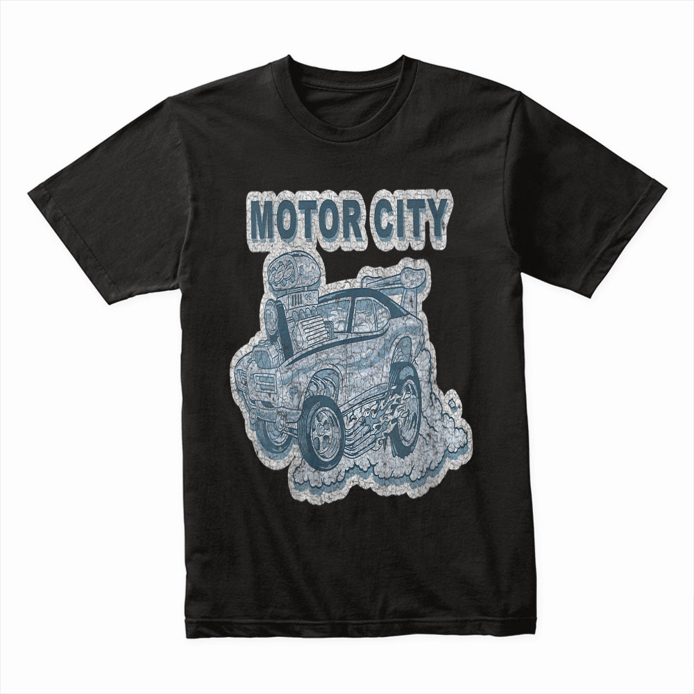 Motor City Muscle" Vintage Hot Rod Sweatshirt