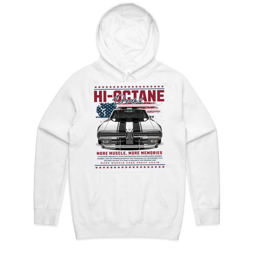 Hi-Octane Dreams – More Muscle, More Memories T-Shirt