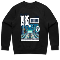 Retro Gamer T-Shirt – "1985 Nostalgia" Classic Arcade Racing Design