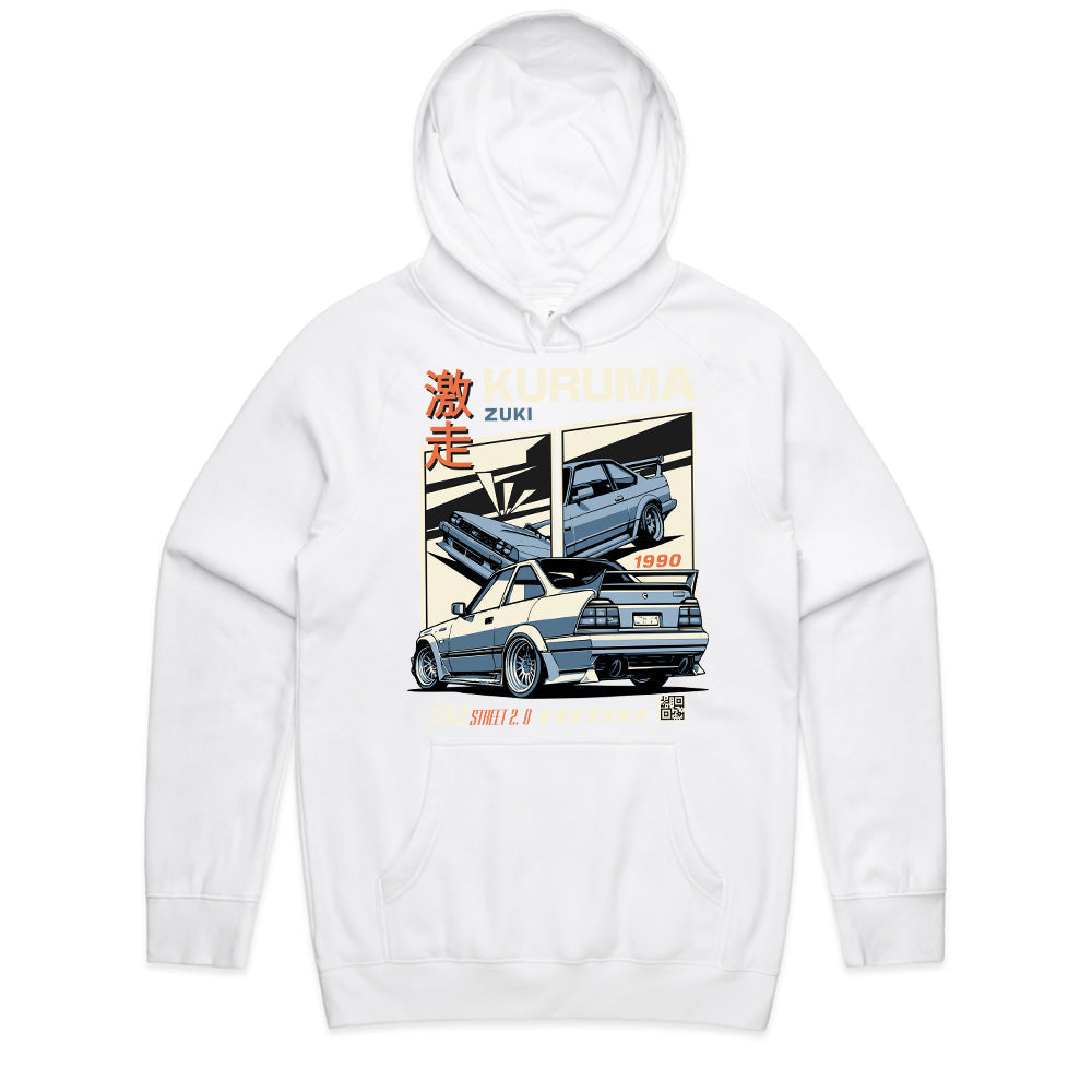 KURUMA ZUKI – 90s Gekisou Street Machine T-Shirt