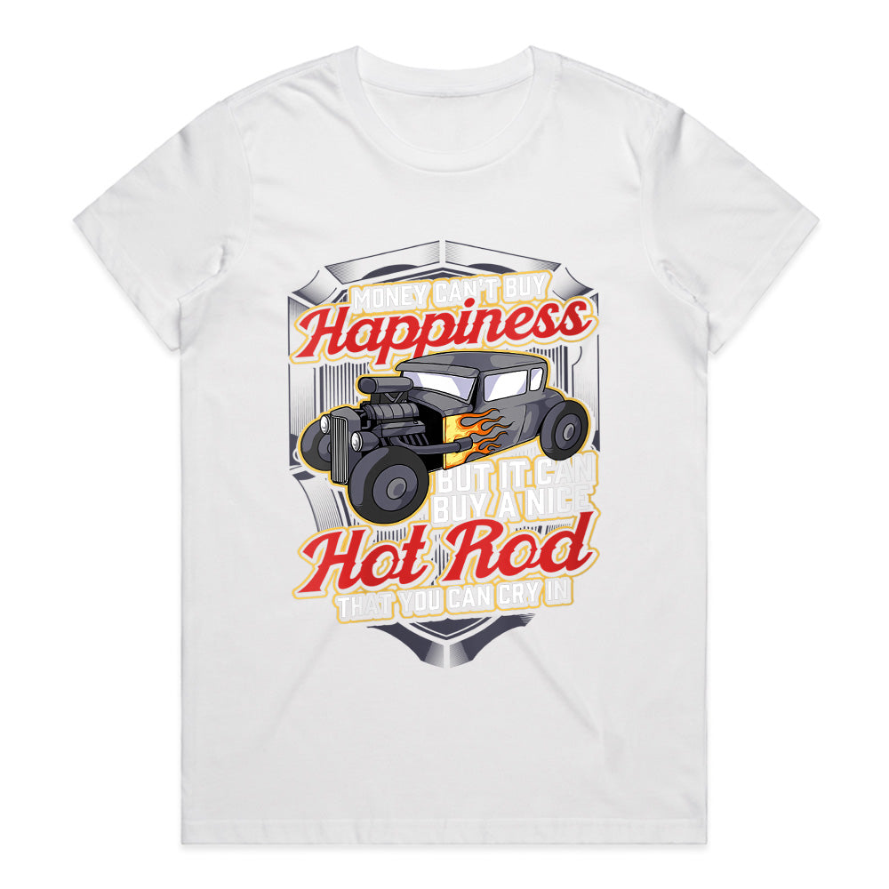Happiness is a Hot Rod" Vintage Car Enthusiast Sweatshirt
