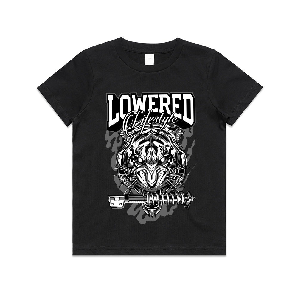 Lowered Lifestyle – Fierce Tiger Stance Culture T-Shirt