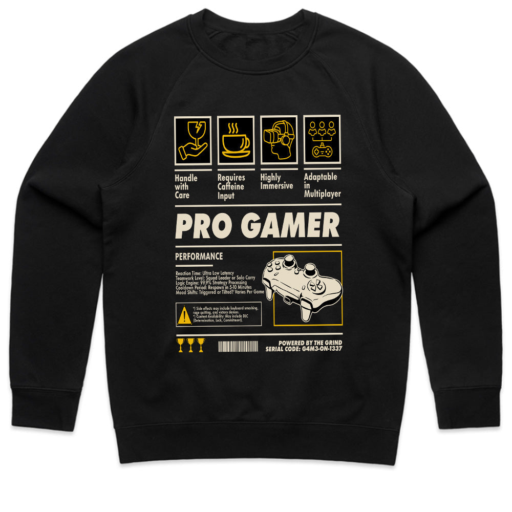 Pro Gamer Spec Sheet T-Shirt – Ultimate Gaming Performance Tee