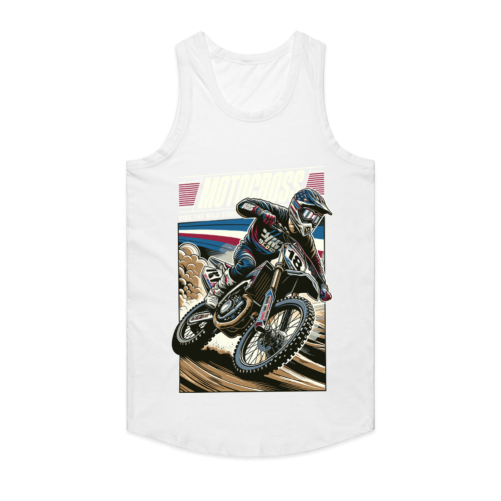 Motocross Ride the Wild Side T-Shirt – Extreme Dirt Bike Racing Streetwear