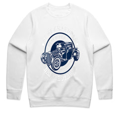 Hot Rod Grandpa Sweatshirt – Some Grandpas Play Bingo, Real Grandpas Drive Hot Rods