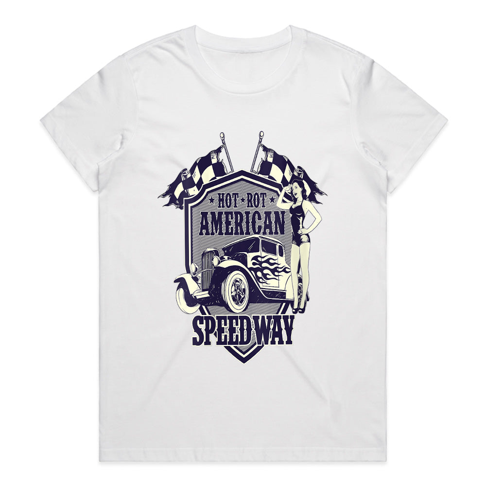 American Speedway Hot Rod Sweatshirt – Vintage Racing Style