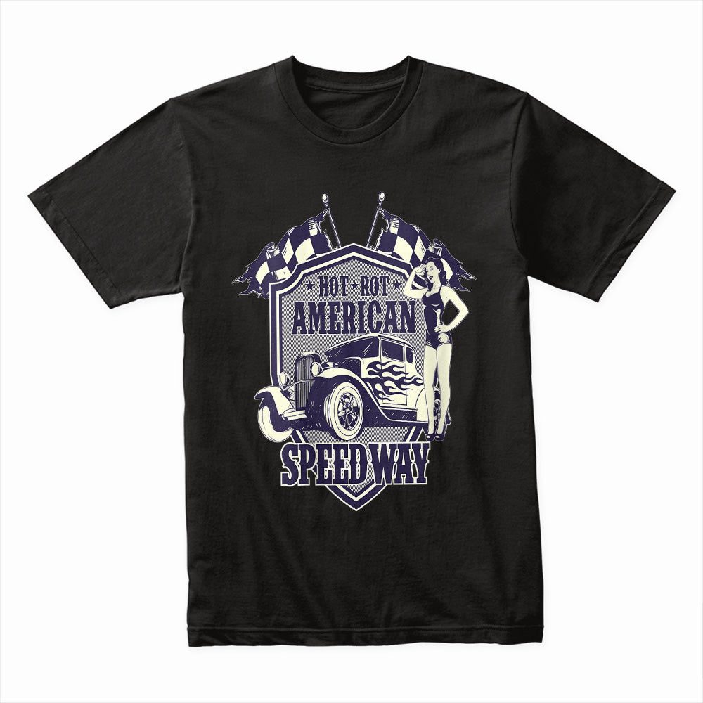 American Speedway Hot Rod Sweatshirt – Vintage Racing Style