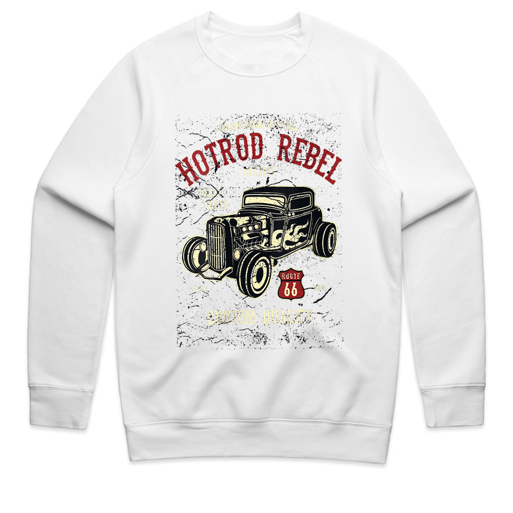 Hot Rod Rebel Route 66 Sweatshirt – Vintage Car Enthusiast Design