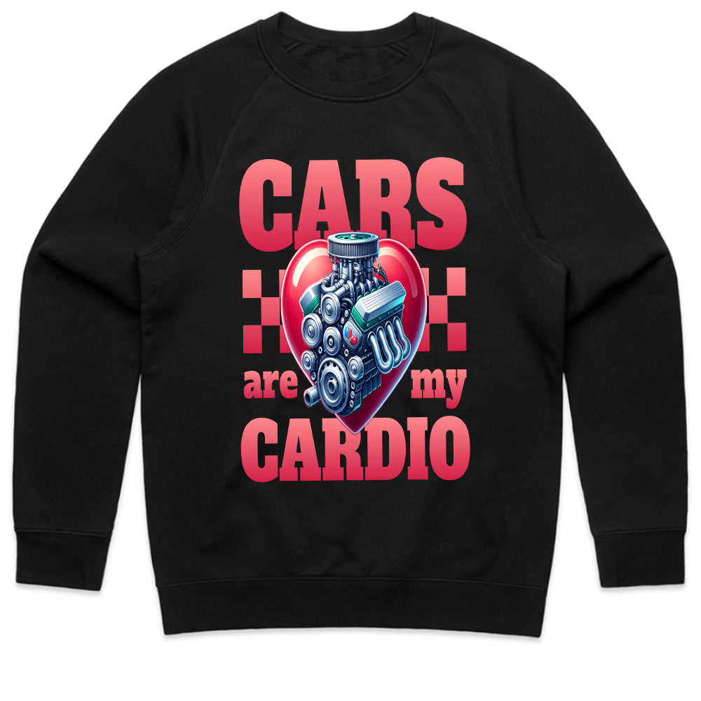 Cars Are My Cardio – Bold Automotive Enthusiast T-Shirt