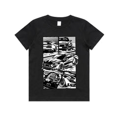 Mustang Power – Comic-Style Muscle Car T-Shirt