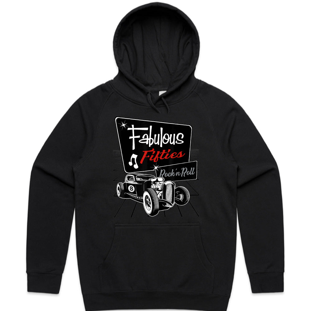 Fabulous Fifties Rock 'n' Roll Hot Rod Vintage T-Shirt – Retro Classic Style