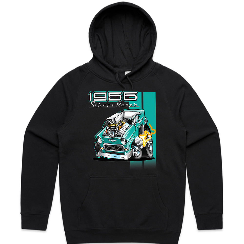 1956 Hot Rod Street Racer – Vintage Muscle Power T-Shirt