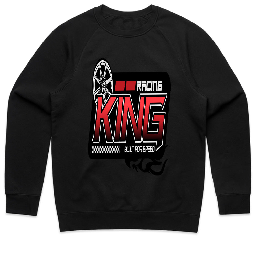 Racing King – Built for Speed Motorsport Streetwear T-Shirt