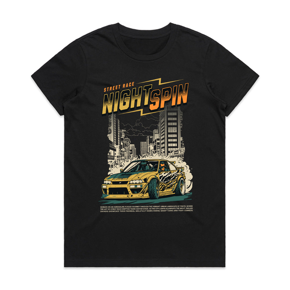 NightSpin – Street Race Drift Legends T-Shirt