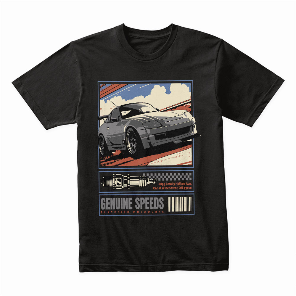Genuine Speeds – JDM Tuner Car Streetwear T-Shirt