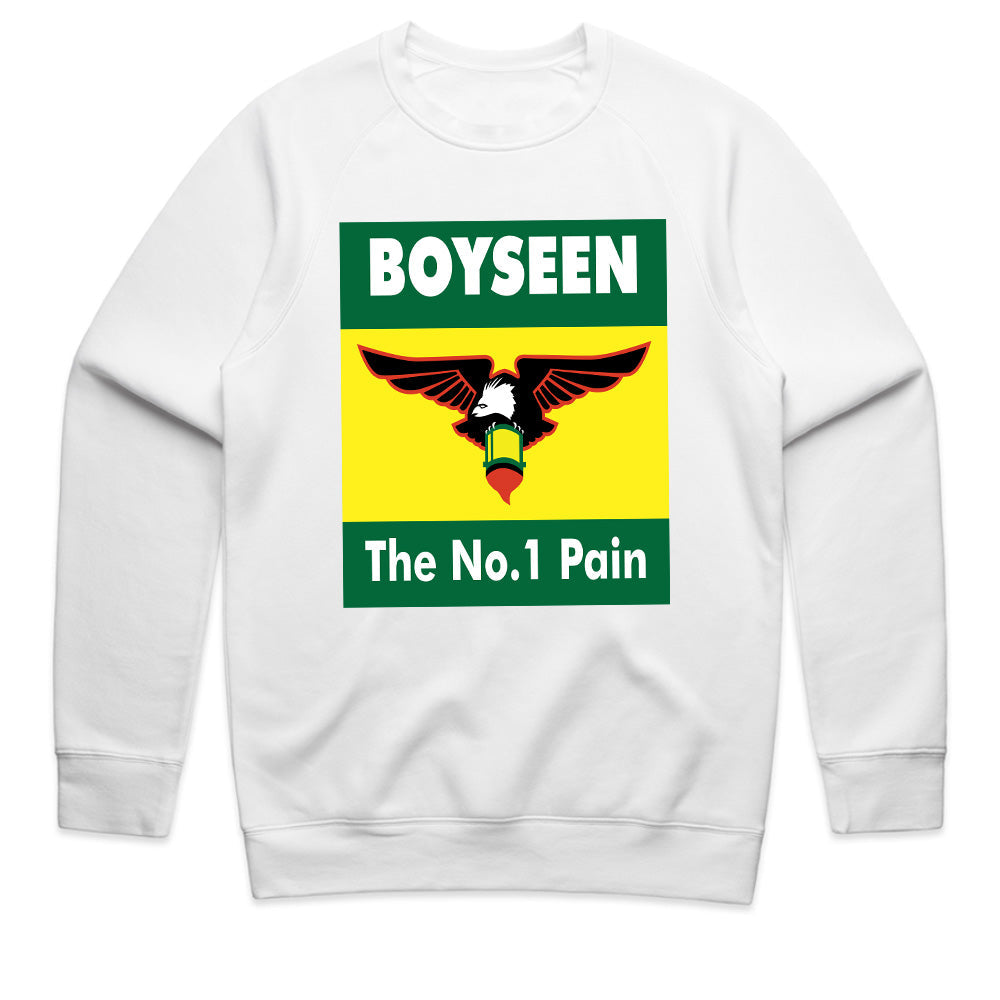 Boyseen "The No. 1 Pain" Retro Graphic Tee – Bold and Unique Statement Shirt