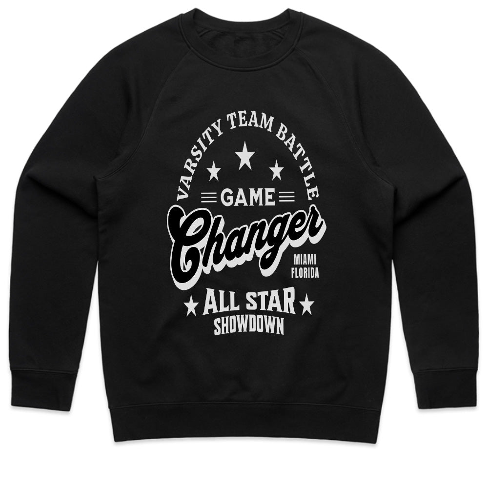 Game Changer Varsity T-Shirt – All-Star Team Battle Sports Tee