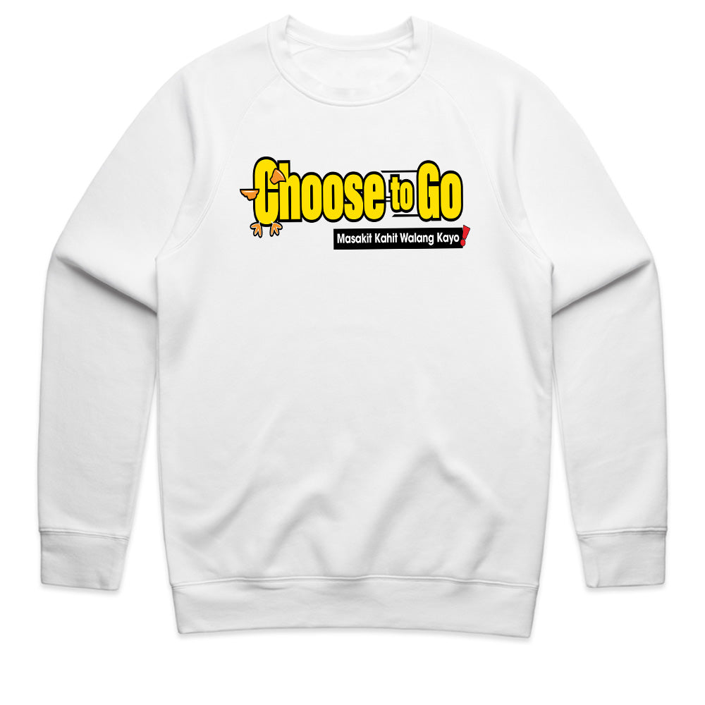 Choose to Go" Graphic Tee – Bold and Playful Streetwear