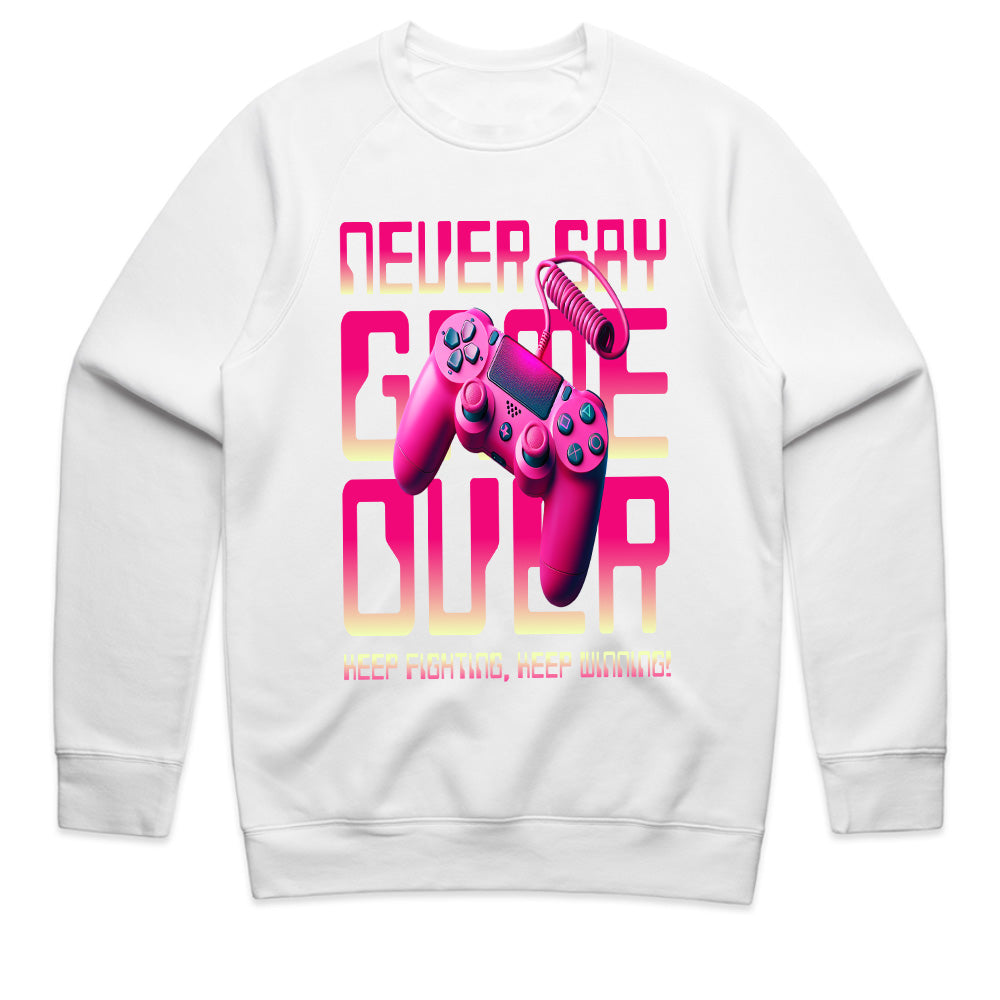 Never Say Game Over – Retro Gamer Tee