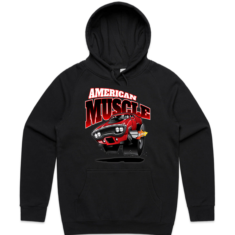 American Muscle Car T-Shirt – Classic Hot Rod Power & Speed Tee