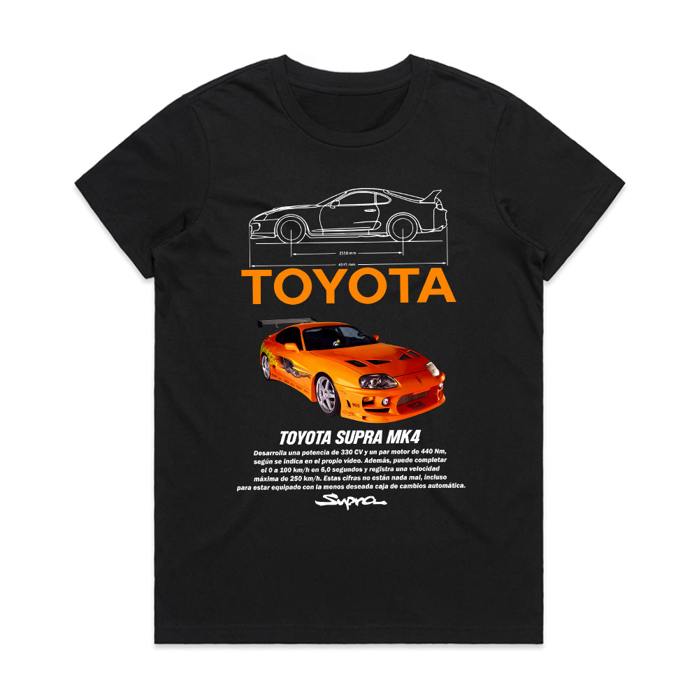 Toyota Supra MK4 – JDM Legend Automotive Graphic T-Shirt