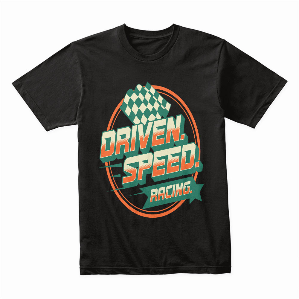 Driven Speed Racing T-Shirt – Retro Motorsport Streetwear