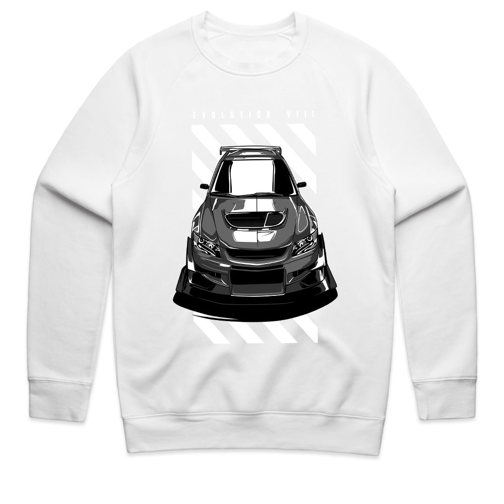 Evolution VIII Turbocharged JDM T-Shirt – High-Performance Street Racer Tee
