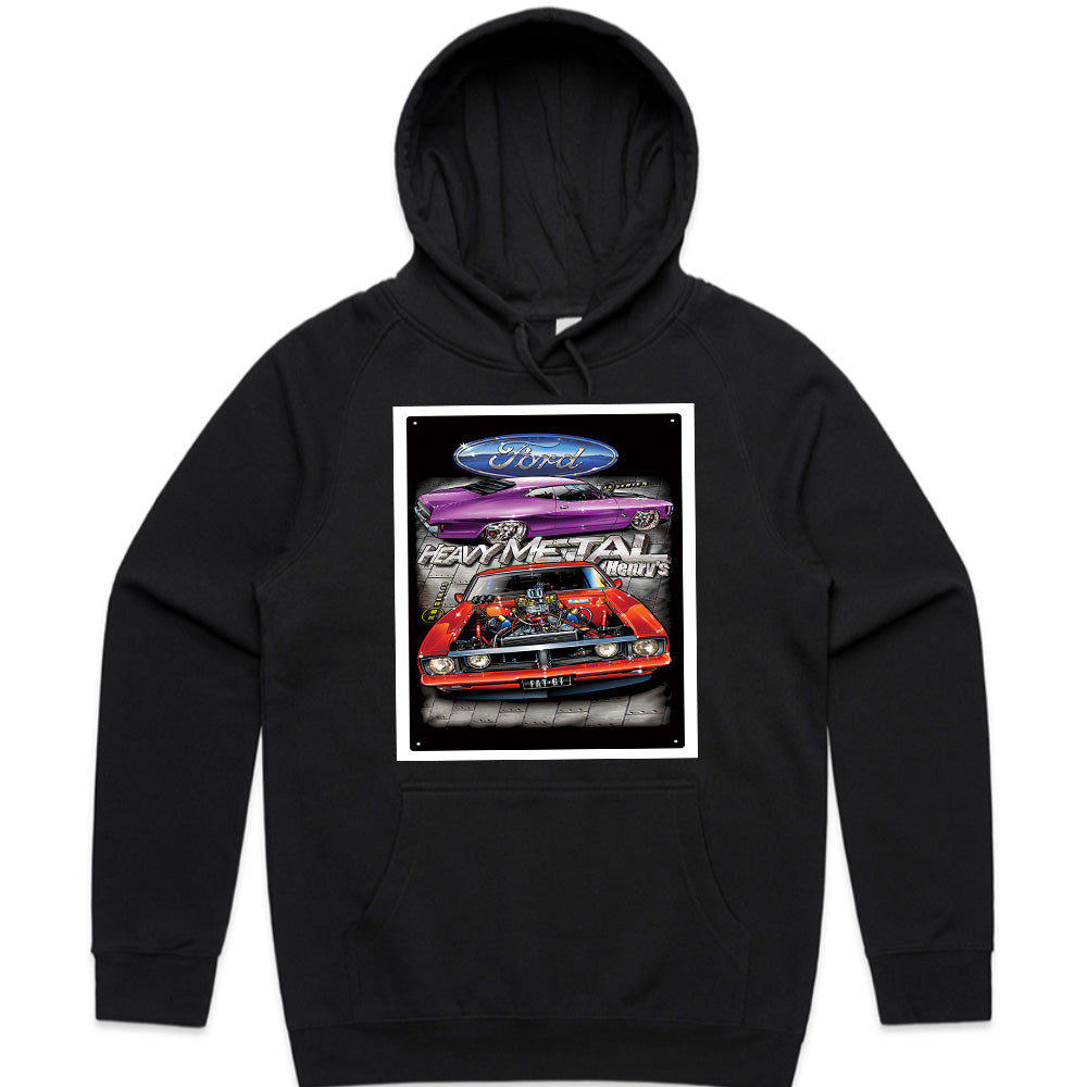 Heavy Metal Ford Muscle Car T-Shirt – Classic Hot Rod Power!