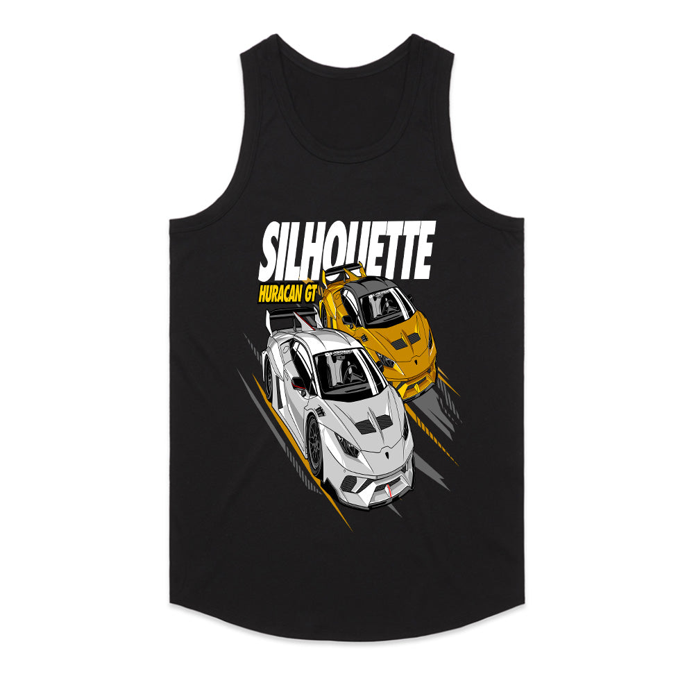 Lamborghini Huracán GT Silhouette – Supercar Racing T-Shirt