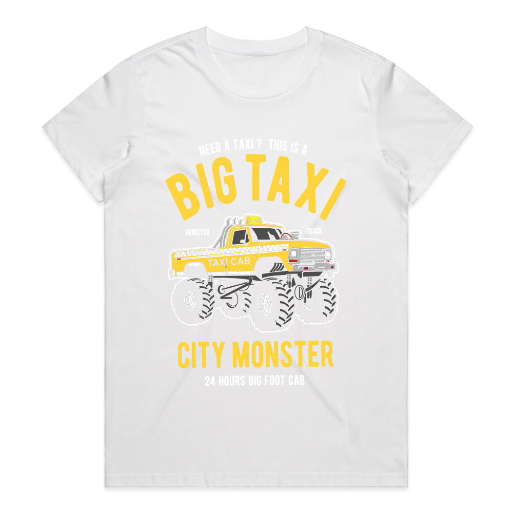 Big Taxi – City Monster Truck Cab T-Shirt!