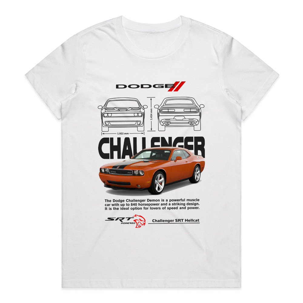 Dodge Challenger – Modern Muscle Heritage T-Shirt