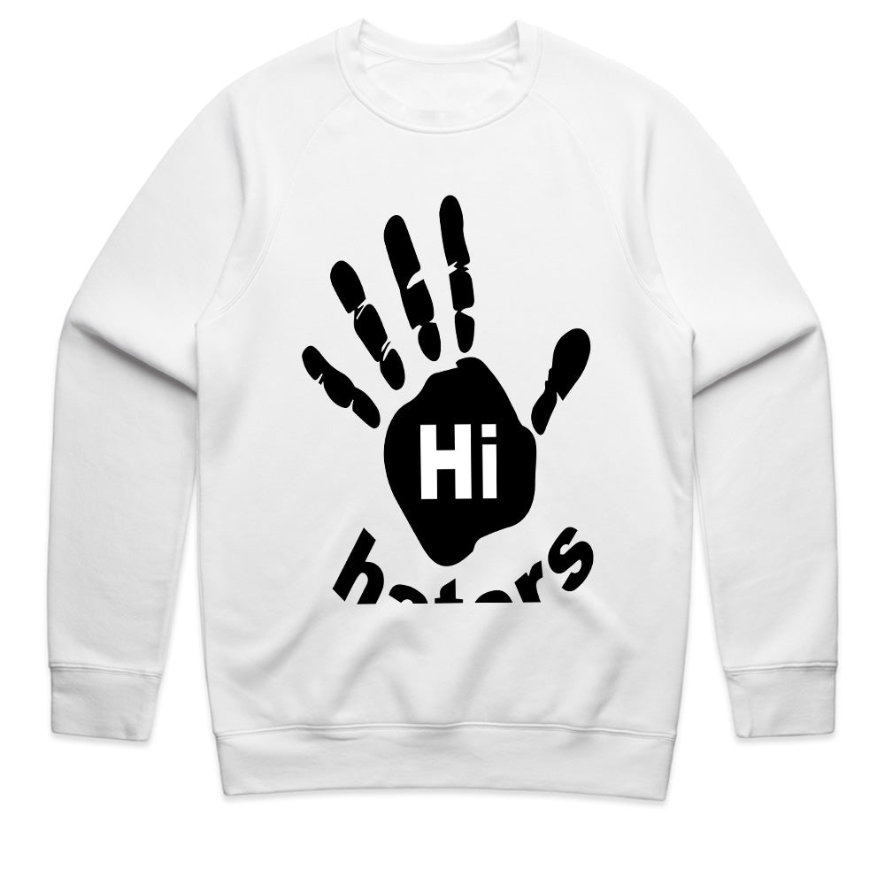 Hi Haters Handprint T-Shirt – Bold & Fun Statement Apparel