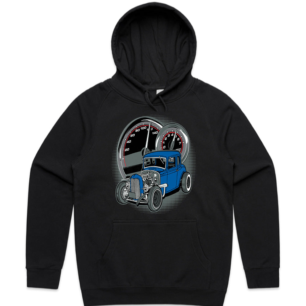 Blue Rat Rod Speed Demon T-Shirt – Classic Hot Rod Enthusiast Apparel!