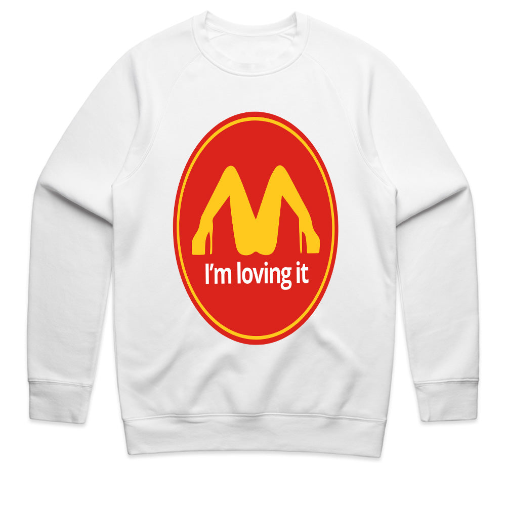 "I'm Loving It" Statement Tee - Bold, Fun & Playful Design