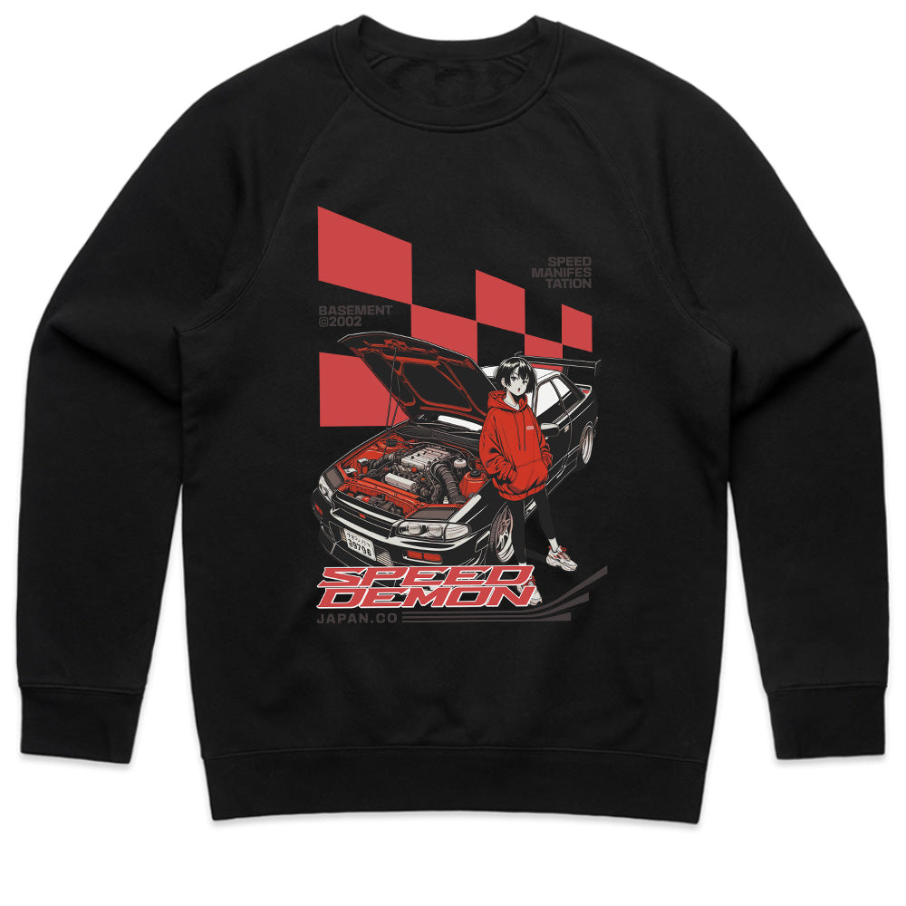 Speed Demon JDM Streetwear T-Shirt – Underground Racing Vibes