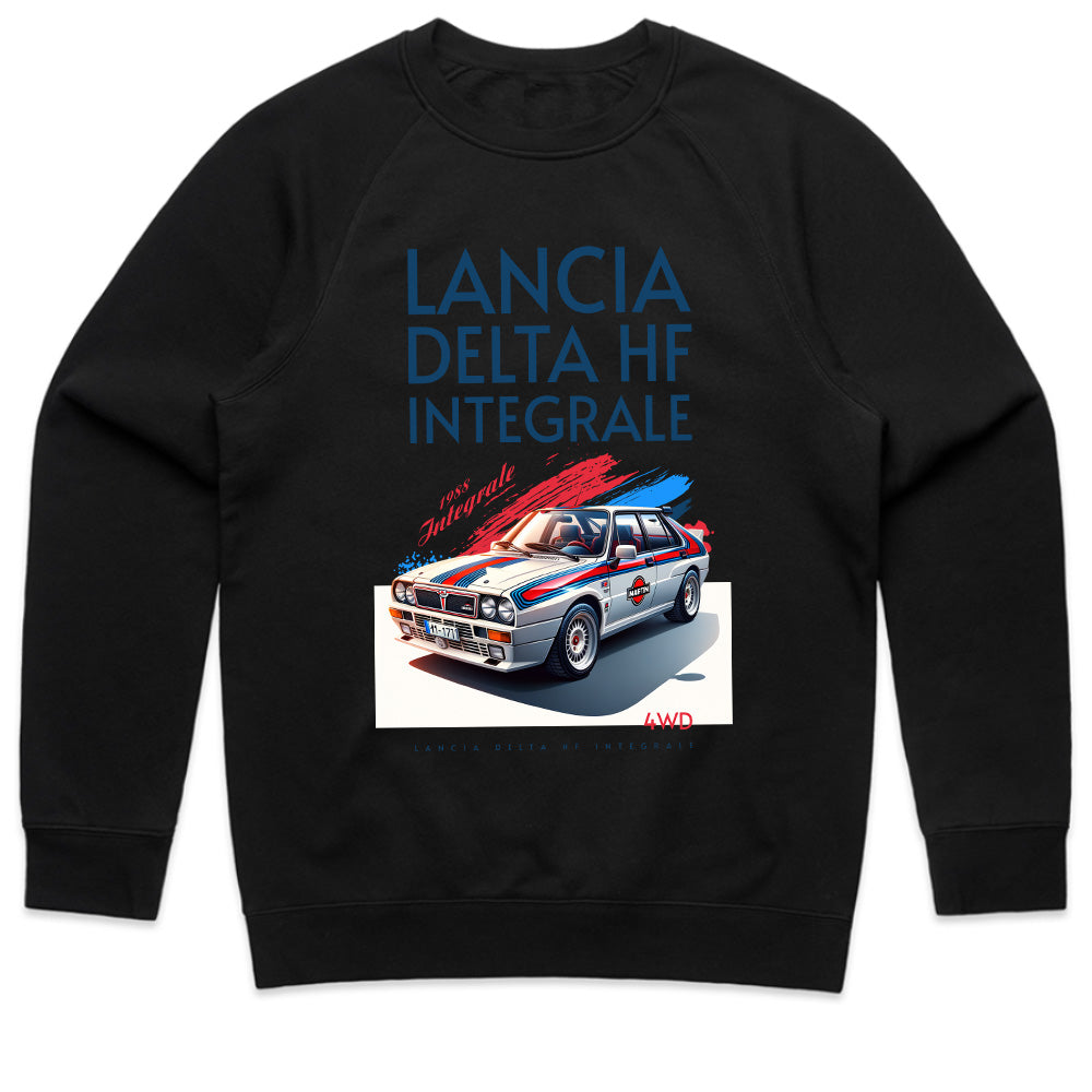 Lancia Delta HF Integrale – Iconic Rally Legend Graphic Tee