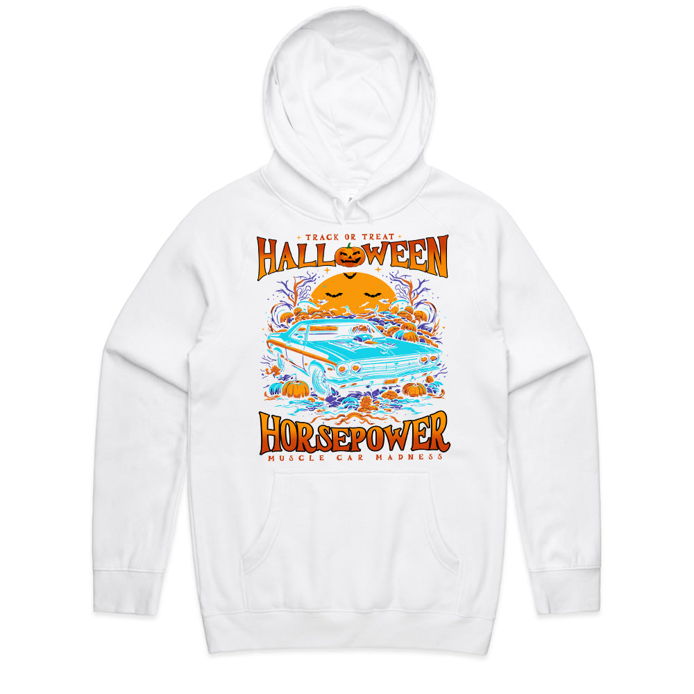 Halloween Horsepower T-Shirt – Spooky Muscle Car Madness
