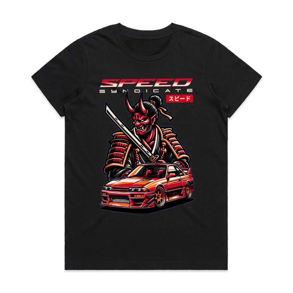 Speed Syndicate – Oni Samurai JDM Drift Warrior Tee