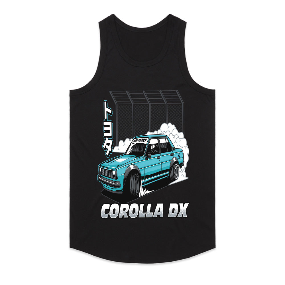 Toyota Corolla DX Drift Beast – JDM Burnout Edition T-Shirt