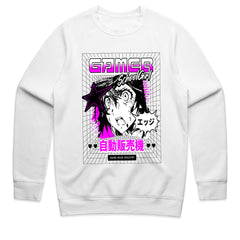 Edgy Gamer School Girl" Cyberpunk Anime T-Shirt – Japanese Aesthetic