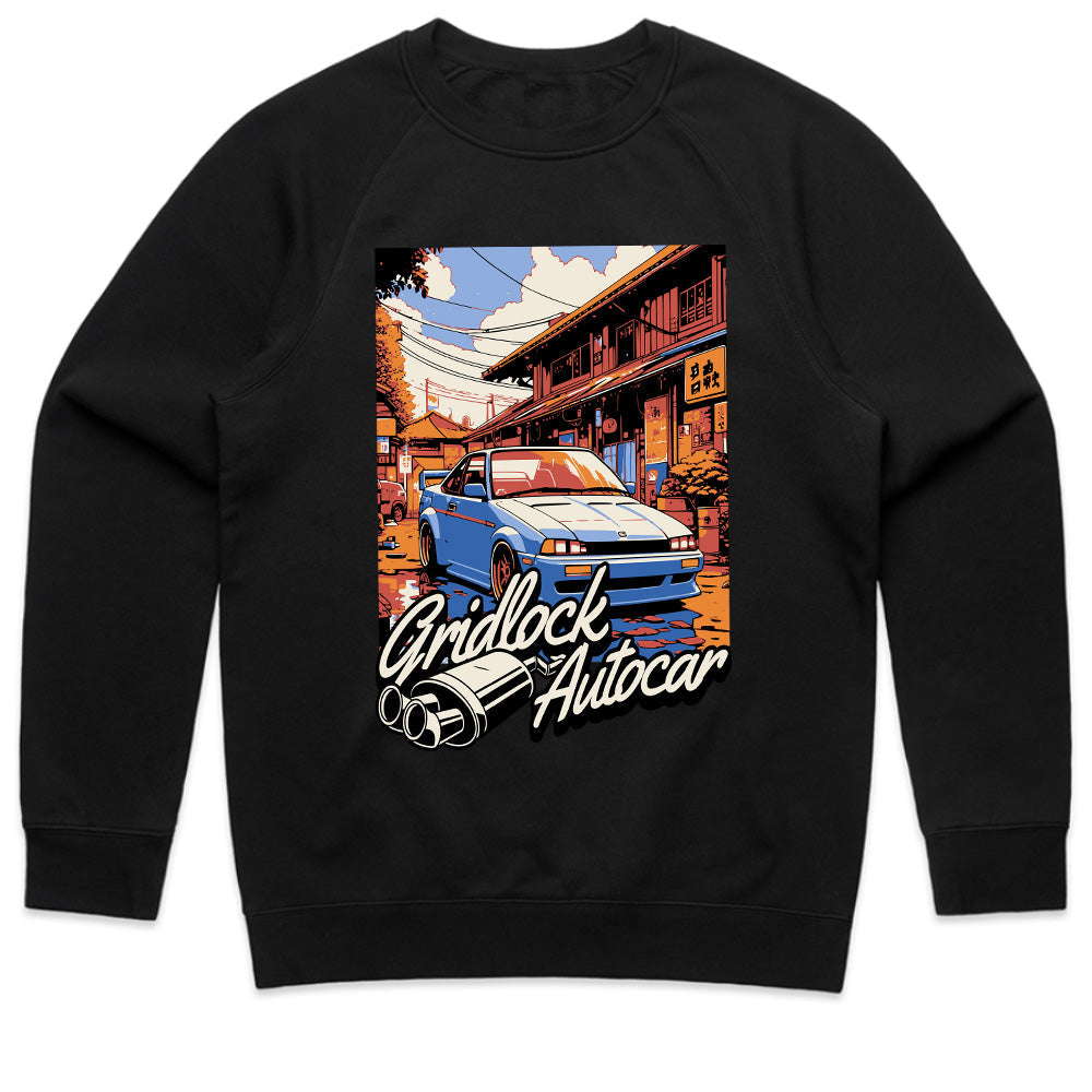 GRIDLOCK AUTOCAR T-Shirt – Retro JDM Street Scene