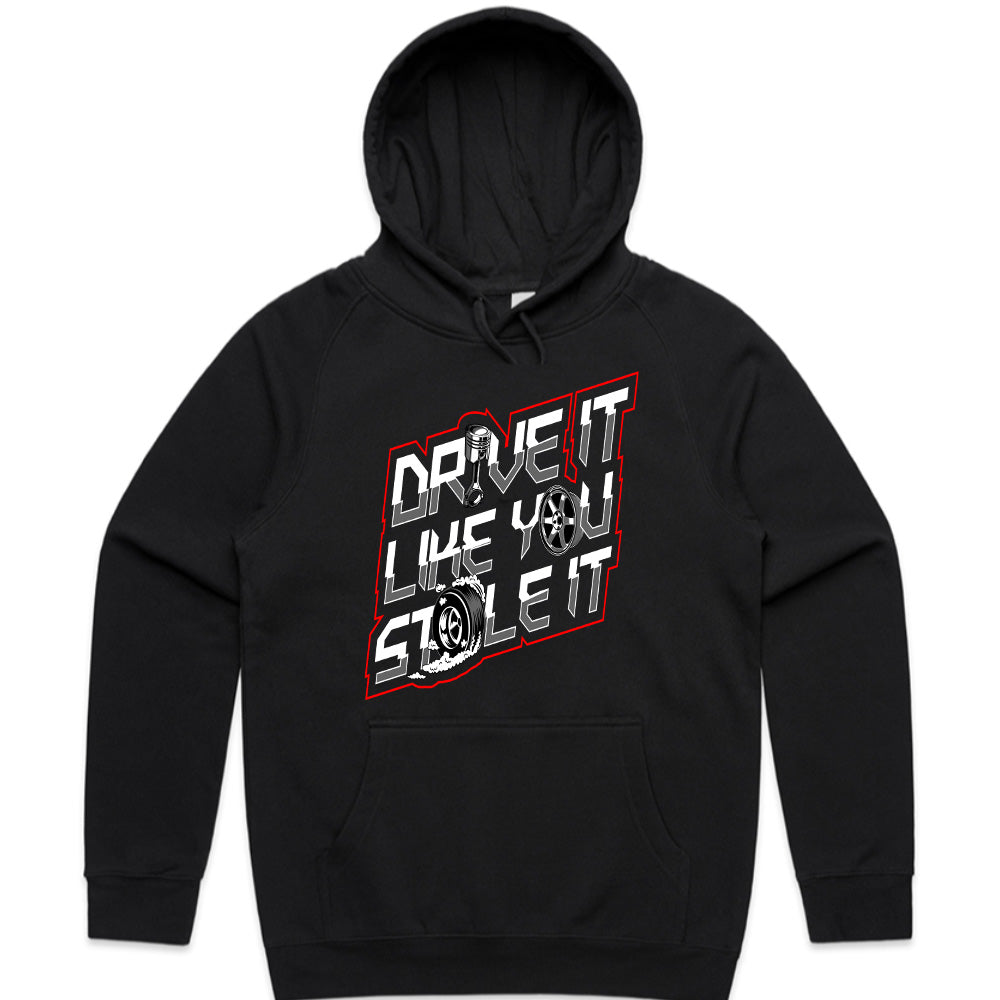 Drive It Like You Stole It T-Shirt – Bold Car Enthusiast Street Racing Tee