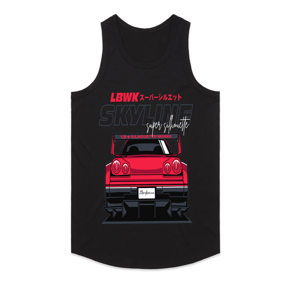LBWK Skyline – Super Silhouette Rear-View T-Shirt